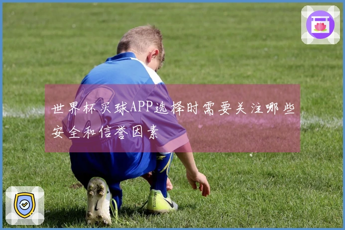 世界杯买球APP选择时需要关注哪些安全和信誉因素