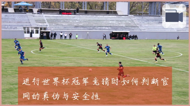 进行世界杯冠军竞猜时如何判断官网的真伪与安全性